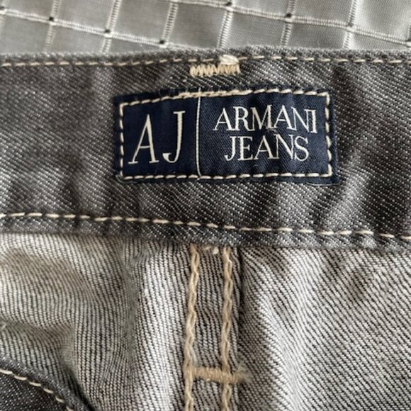 Armani Jeans black soft denim size 32 waist 28 inseam - Picture 4 of 9